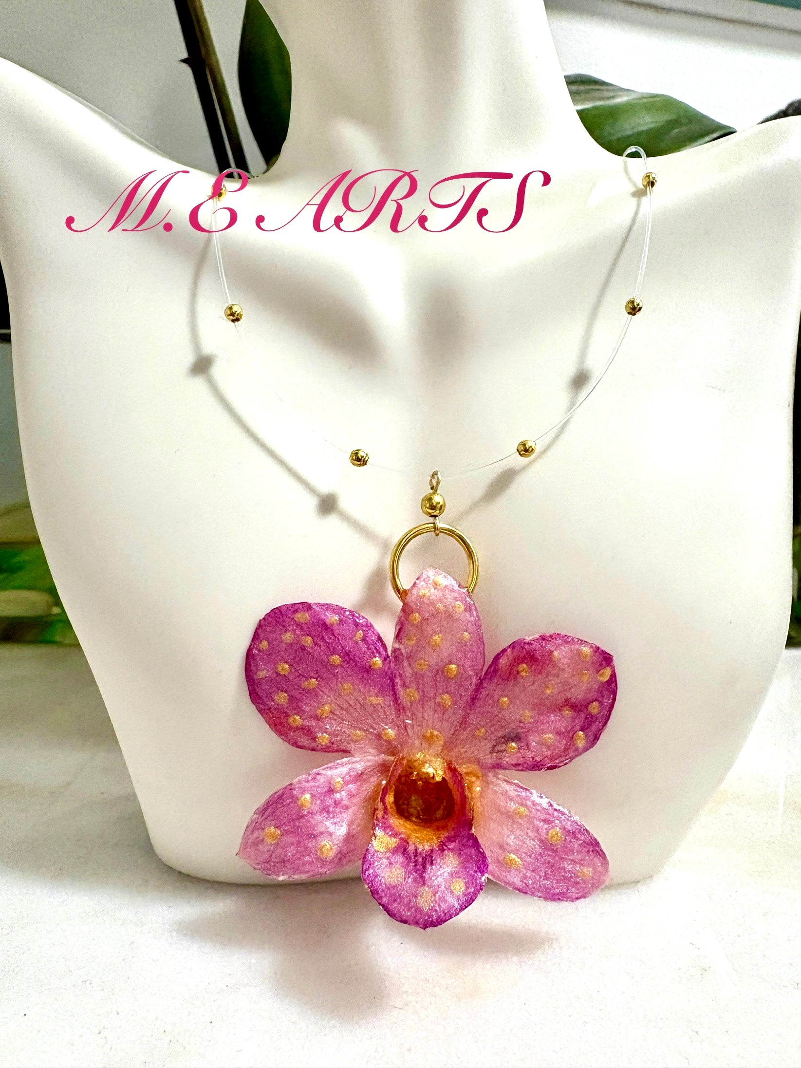 Orchid Golden Glitter