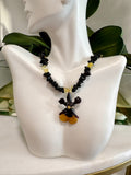 Exotic Black/yellow Orchid